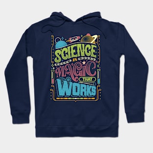 Science, Magic But Real Colors by Tobe Fonseca Hoodie